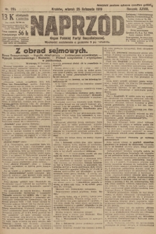 Naprzód : organ Polskiej Partyi Socyalistycznej. 1919, nr 269