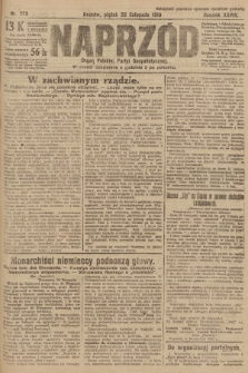 Naprzód : organ Polskiej Partyi Socyalistycznej. 1919, nr 272