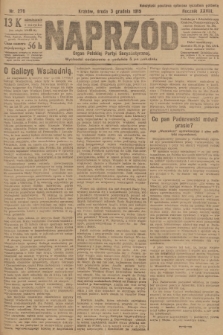 Naprzód : organ Polskiej Partyi Socyalistycznej. 1919, nr 276