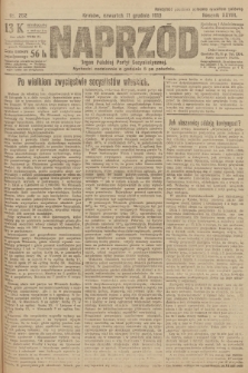 Naprzód : organ Polskiej Partyi Socyalistycznej. 1919, nr 282