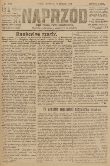 Naprzód : organ Polskiej Partyi Socyalistycznej. 1919, nr 285
