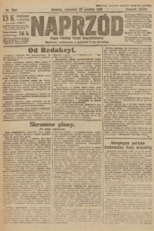 Naprzód : organ Polskiej Partyi Socyalistycznej. 1919, nr 294