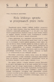Przegląd Wojskowo-Techniczny. R. 5, 1931, t. 10, z. 5