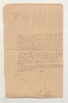 Brief von Julius Ludwig Ideler an Alexander von Humboldt
