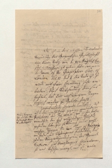 Brief von Carl Ritter an Alexander von Humboldt