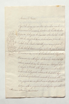 Brief von Francisco José Maria Brito an Alexander von Humboldt