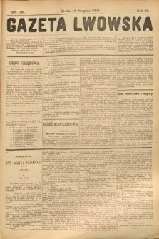Gazeta Lwowska. 1906, nr 186