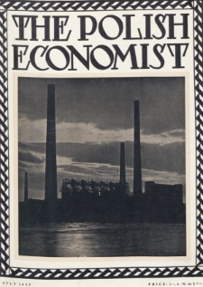 The Polish Economist : a monthly review of trade, industry and economics in Poland. 1927, nr 7