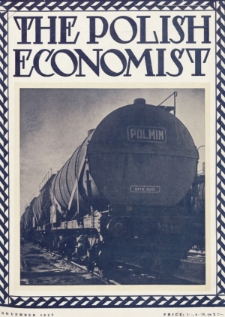 The Polish Economist : a monthly review of trade, industry and economics in Poland. 1927, nr 11