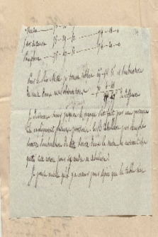 Brief von Pierre Lapie an Alexander von Humboldt