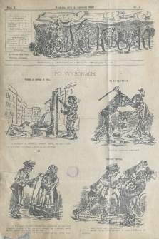 Polskie Kikiryki : pismo satyryczno-humorystyczne. 1897, nr 7