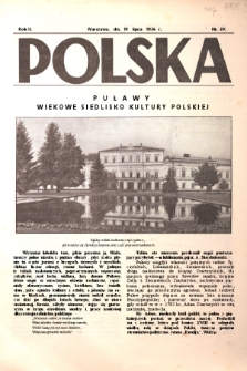 Polska. 1936, nr 29