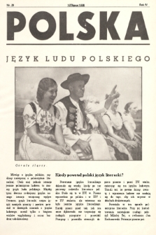 Polska. 1938, nr 28