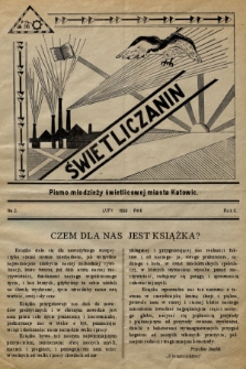 Świetliczanin : pismo młodzieży świetlicowej miasta Katowic. 1933, nr 2