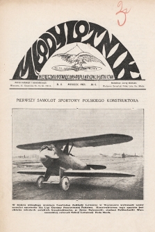 Młody Lotnik : miesięcznik poświęcony popularyzacji lotnictwa. 1925, nr 6