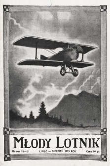 Młody Lotnik : organ Polskiego Lotniczego Związku Młodzieży. 1925, nr 10-11