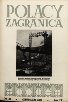 Polacy Zagranicą : organ Światowego Związku Polaków z Zagranicy. 1938, nr 12
