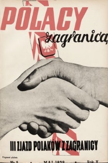 Polacy Zagranicą : organ Światowego Związku Polaków z Zagranicy. 1939, nr 5