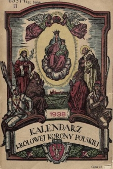 Kalendarz Królowej Korony Polskiej na Rok Pański 1938