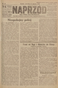 Naprzód : organ Polskiej Partyi Socyalistycznej. 1920, nr  13