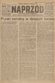 Naprzód : organ Polskiej Partyi Socyalistycznej. 1920, nr  22