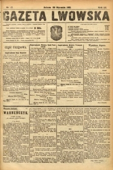 Gazeta Lwowska. 1921, nr 17