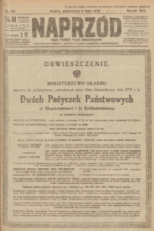 Naprzód : organ Polskiej Partyi Socyalistycznej. 1920, nr  105