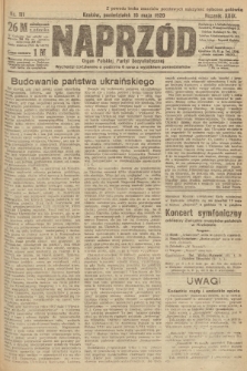 Naprzód : organ Polskiej Partyi Socyalistycznej. 1920, nr  111