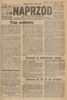 Naprzód : organ Polskiej Partyi Socyalistycznej. 1920, nr  160