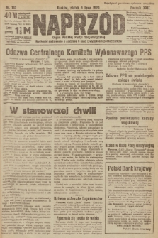 Naprzód : organ Polskiej Partyi Socyalistycznej. 1920, nr  162