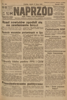 Naprzód : organ Polskiej Partyi Socyalistycznej. 1920, nr  169