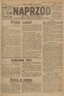 Naprzód : organ Polskiej Partyi Socyalistycznej. 1920, nr  170