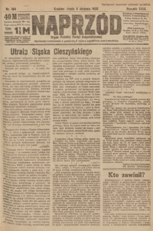 Naprzód : organ Polskiej Partyi Socyalistycznej. 1920, nr  184