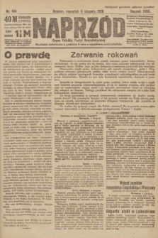 Naprzód : organ Polskiej Partyi Socyalistycznej. 1920, nr  185