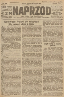 Naprzód : organ Polskiej Partyi Socyalistycznej. 1920, nr  192