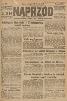 Naprzód : organ Polskiej Partyi Socyalistycznej. 1920, nr  200