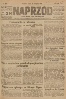 Naprzód : organ Polskiej Partyi Socyalistycznej. 1920, nr  202