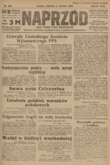 Naprzód : organ Polskiej Partyi Socyalistycznej. 1920, nr  212