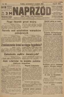 Naprzód : organ Polskiej Partyi Socyalistycznej. 1920, nr  213