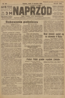 Naprzód : organ Polskiej Partyi Socyalistycznej. 1920, nr  214