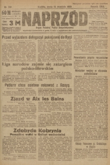 Naprzód : organ Polskiej Partyi Socyalistycznej. 1920, nr  219