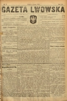 Gazeta Lwowska. 1921, nr 27