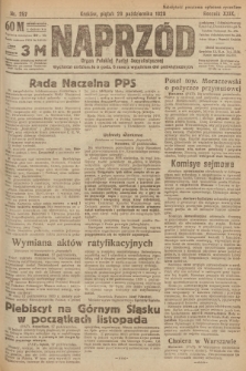 Naprzód : organ Polskiej Partyi Socyalistycznej. 1920, nr  257