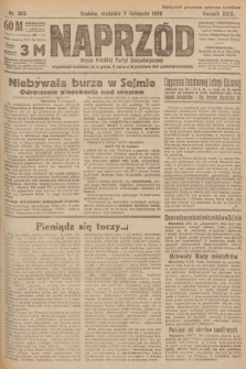 Naprzód : organ Polskiej Partyi Socyalistycznej. 1920, nr  265