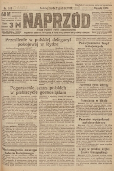 Naprzód : organ Polskiej Partyi Socyalistycznej. 1920, nr  285