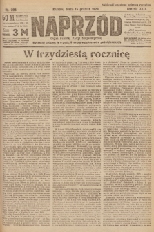 Naprzód : organ Polskiej Partyi Socyalistycznej. 1920, nr  296