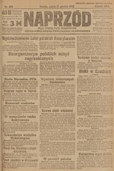 Naprzód : organ Polskiej Partyi Socyalistycznej. 1920, nr  298