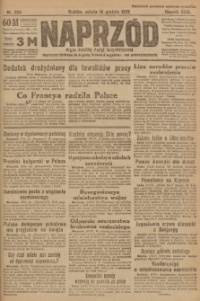 Naprzód : organ Polskiej Partyi Socyalistycznej. 1920, nr  299