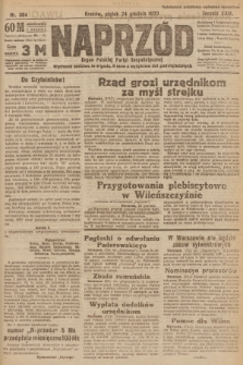 Naprzód : organ Polskiej Partyi Socyalistycznej. 1920, nr  304