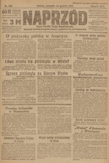 Naprzód : organ Polskiej Partyi Socyalistycznej. 1920, nr  307